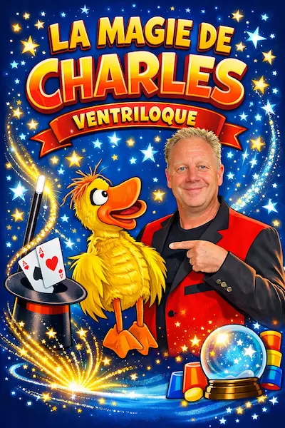 Spectacle pour enfant ventriloque professionnel en Nouvelle-Aquitaine